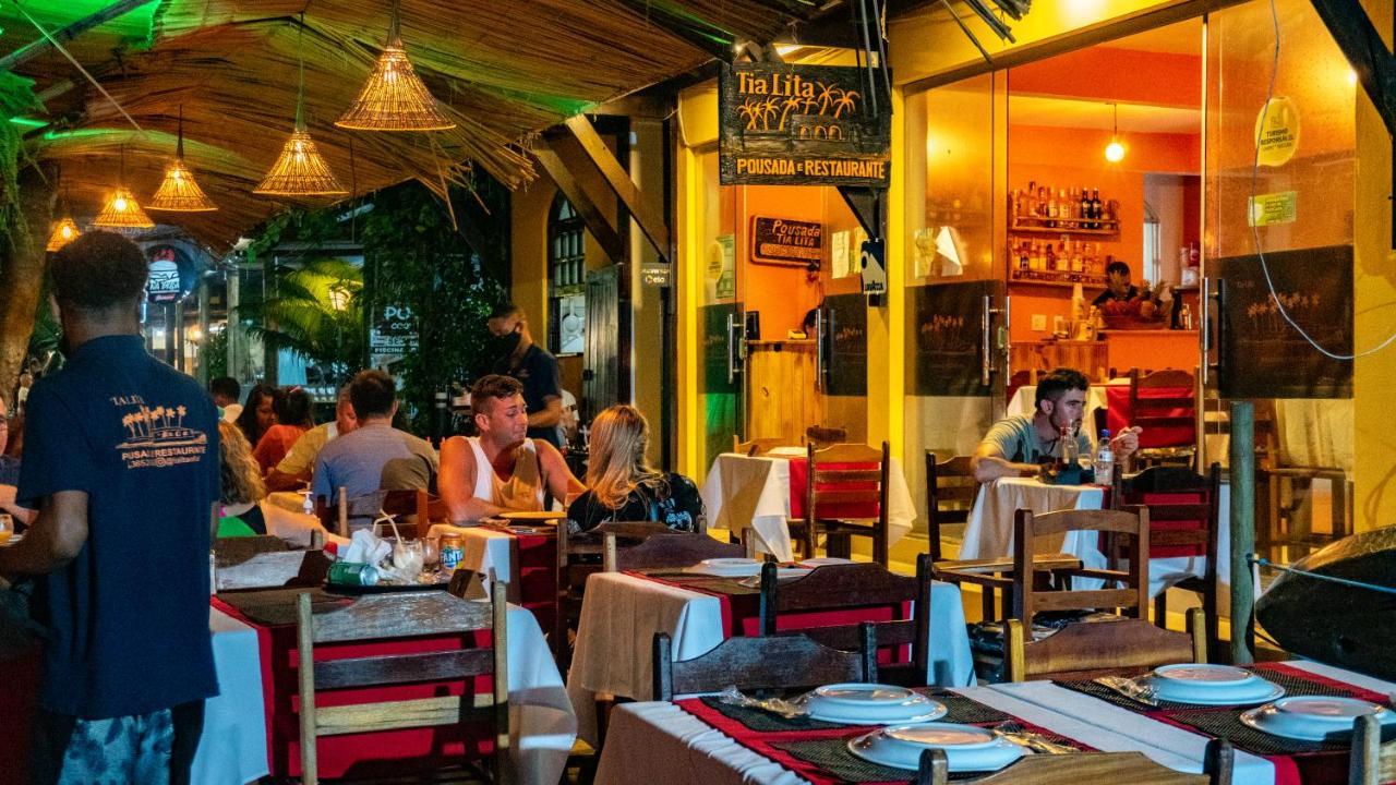 Pousada E Restaurante Tia Lita Morro de Sao Paulo Exterior photo